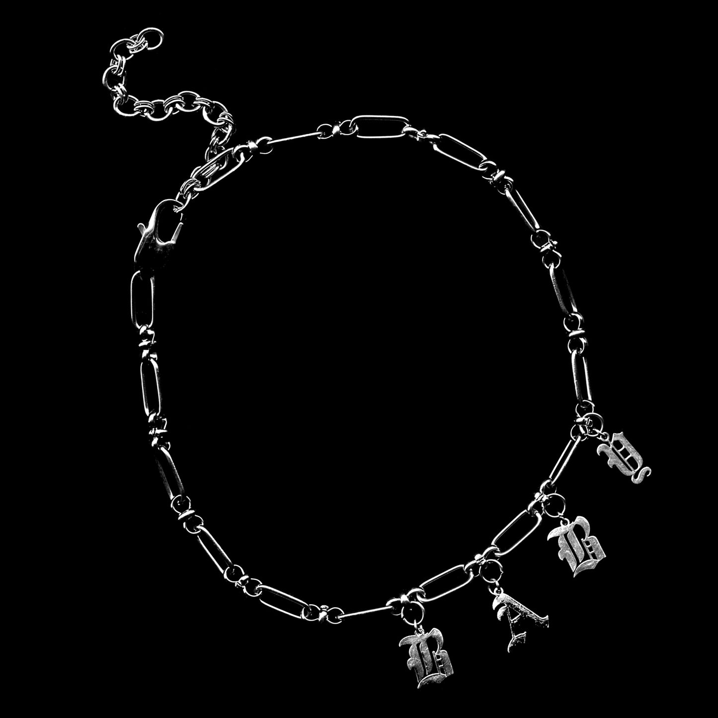 letter necklace