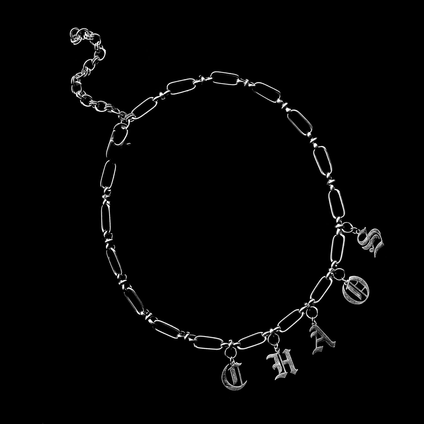 letter necklace