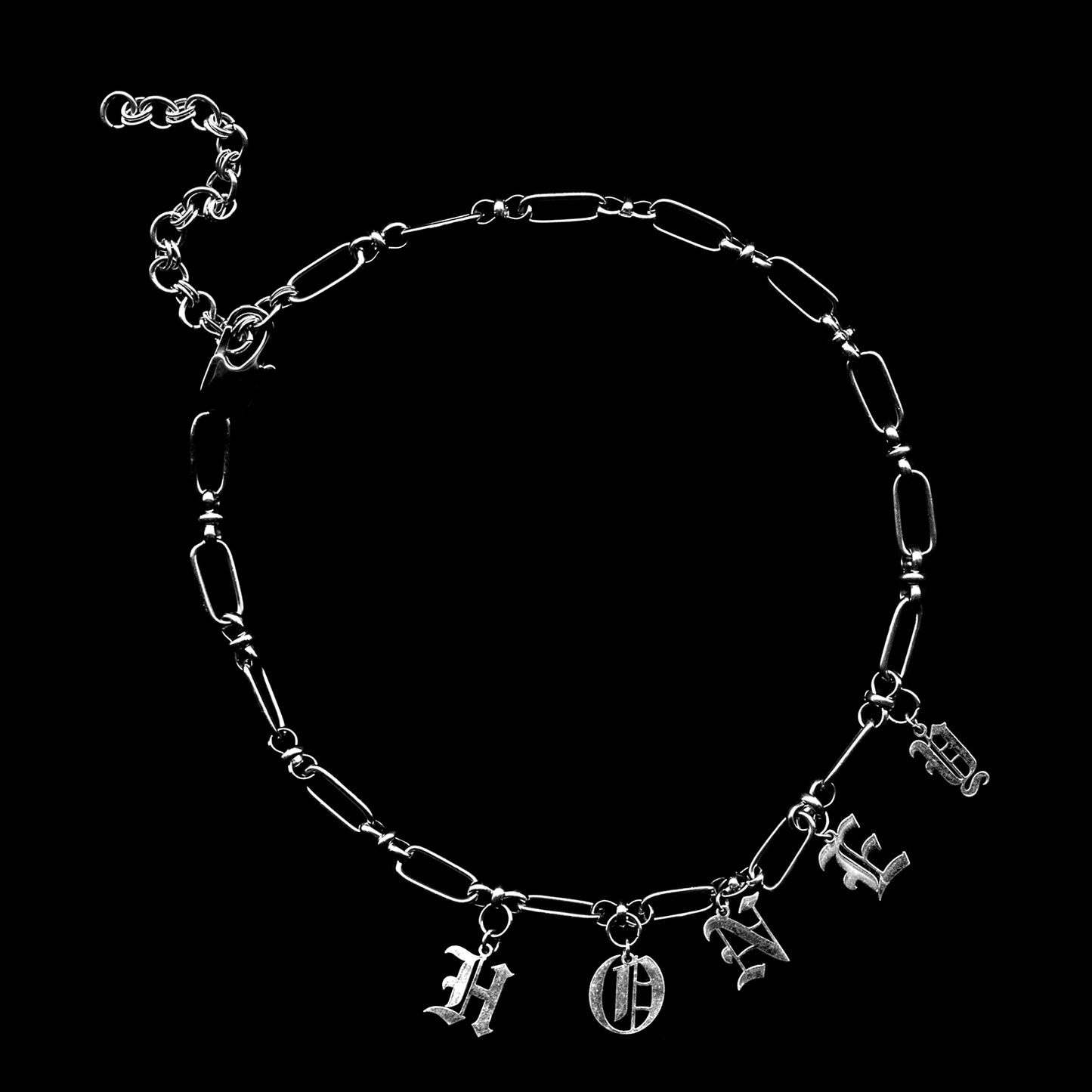 letter necklace