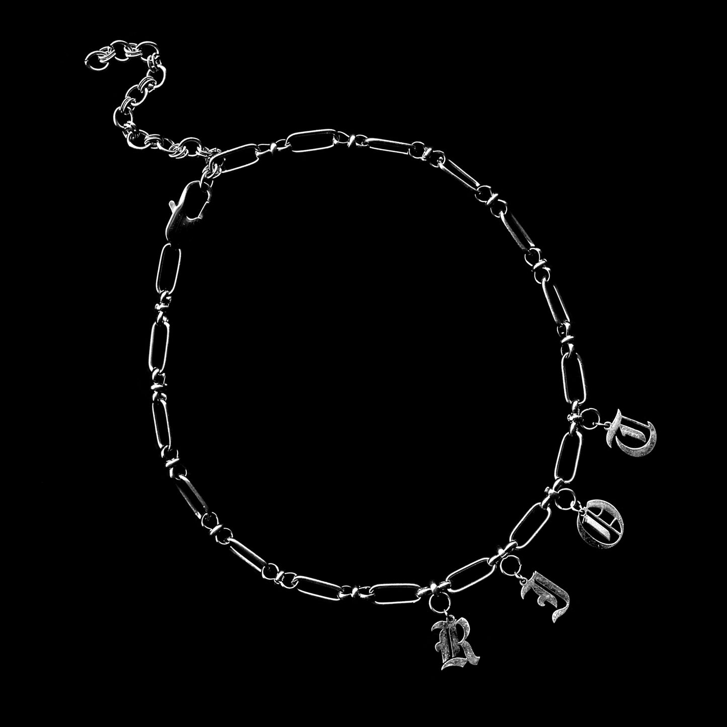 letter necklace