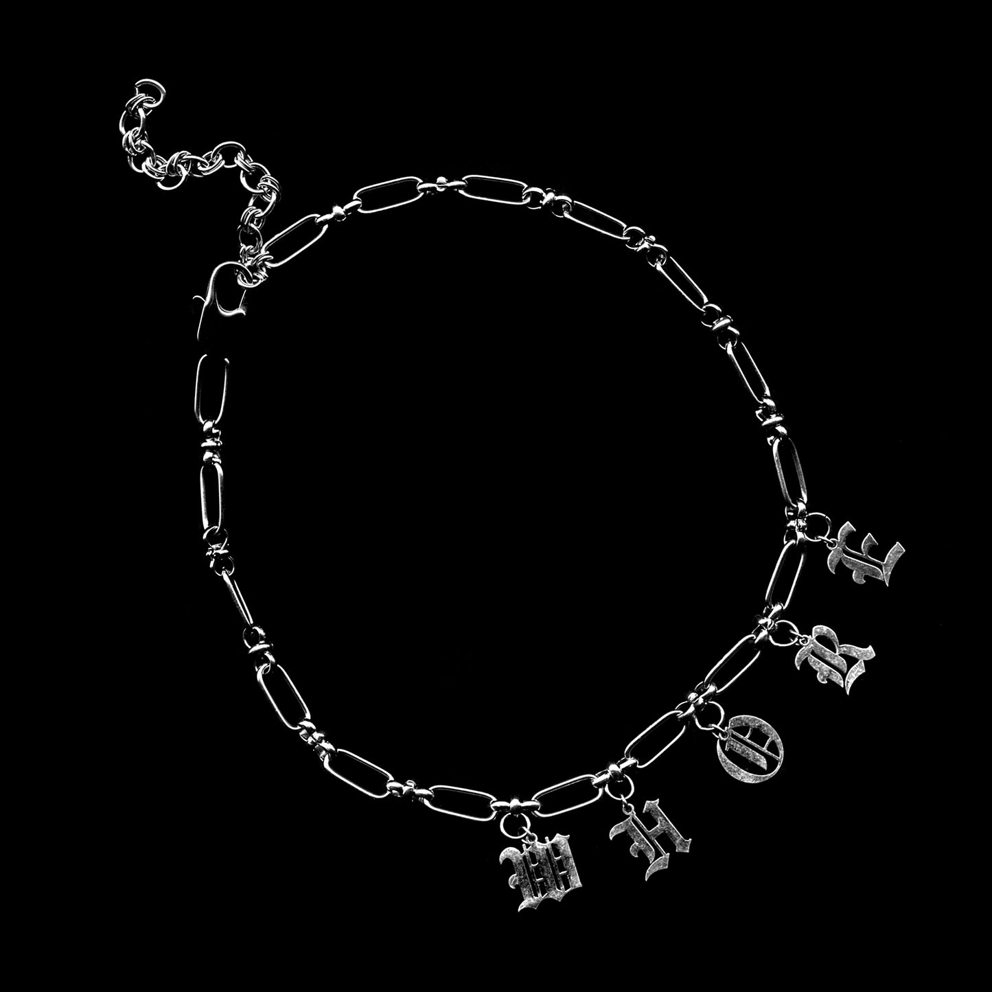letter necklace