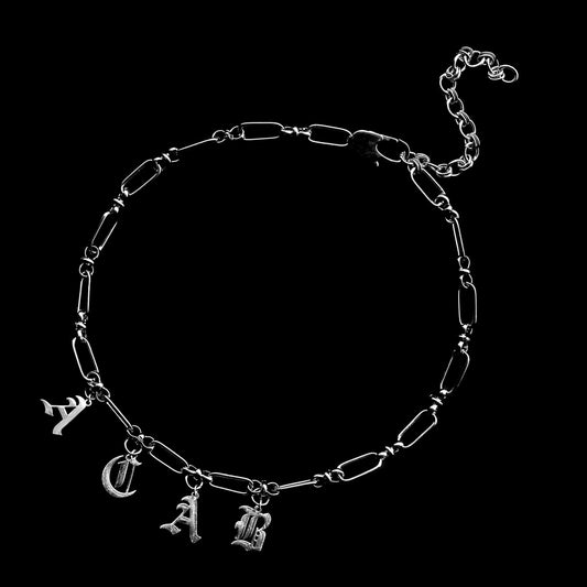 letter necklace