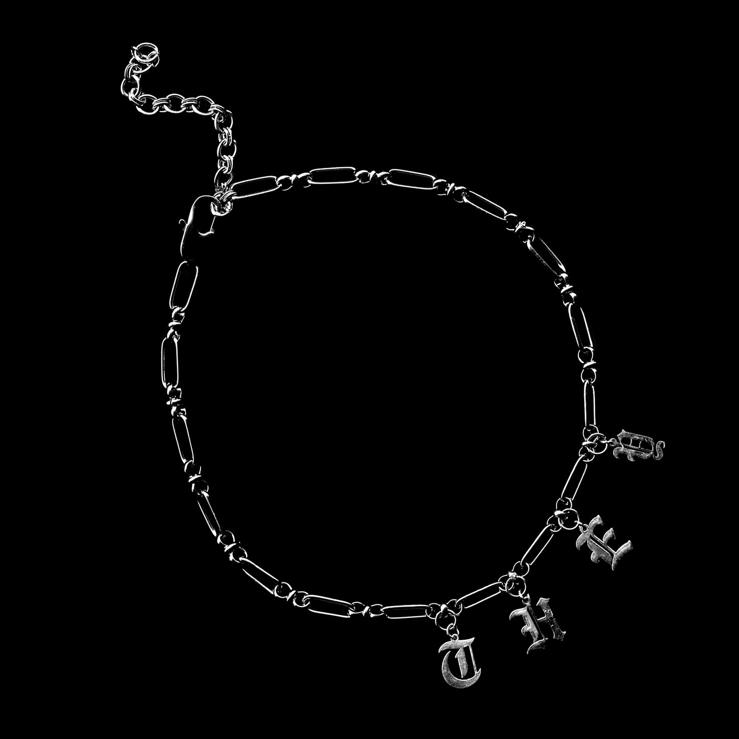 letter necklace