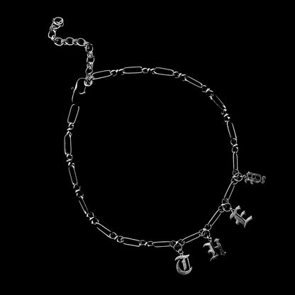 letter necklace